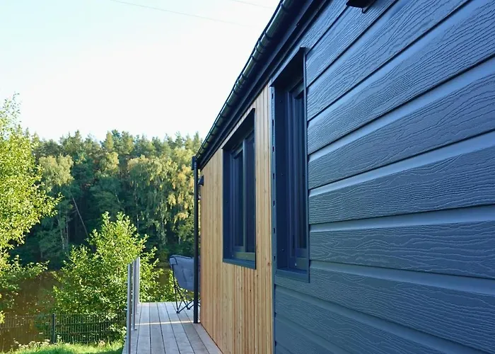 Tinyhouse Seeträumchen direkt am See mit Terrasse für 4 *